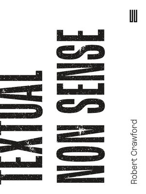 cover image of Textual Non Sense